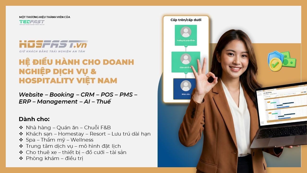 Hosfast.vn - Giải pháp chuyển đối số cho HKD & DN TM Dịch vụ Việt Nam