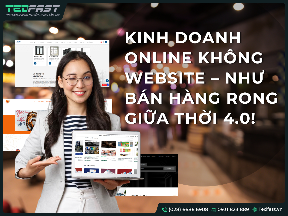 KINH DOANH ONLINE KHÔNG WEBSITE – NHƯ BÁN HÀNG RONG GIỮA THỜI 4.0!
