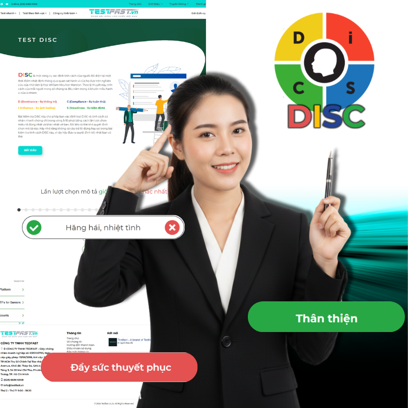 Công cụ khám phá phát triển bản thân, quản lý, nhà lãnh đạo và doanh nghiệp nói chung