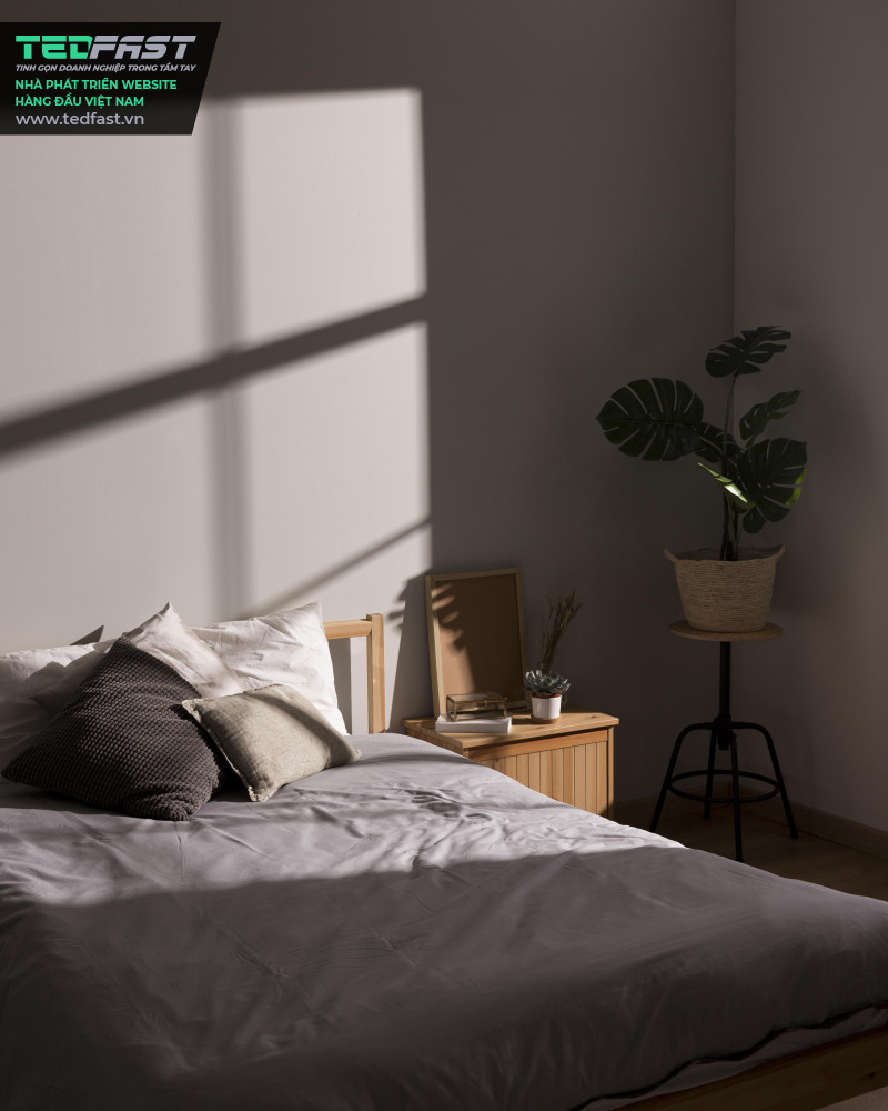 Hình ảnh Căn phòng ngủ mini được bố trí một chiếc cửa sổ đón ánh nắng buổi sáng